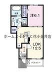 ネオブライツⅠの間取図