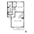 花水木Ｂの間取図