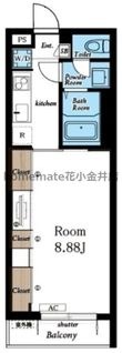 リブリ・ルミエイトⅡの間取図