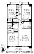 小平市花小金井５丁目の間取図