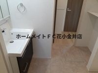 広い洗面スペース