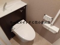 コンパクトで使いやすいトイレです