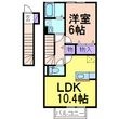 リェス ソーンツェ Aの間取図