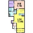 エクセレント・ヒルAの間取図
