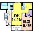 グレースメロウ Eの間取図