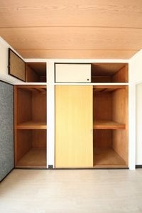 十分な収納スペースがあります