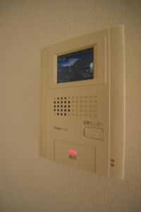 テレビインターホン付き