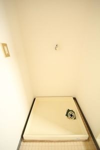 室内洗濯機置場です