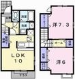 メゾン・オーブIの間取図