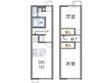 レオパレス尾上の間取図