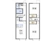 レオパレスベルデュールの間取図