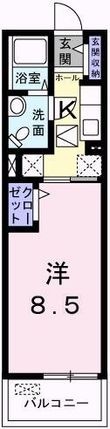 写真:アクロポリスV 1階105の間取図
