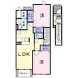 アン・ソレイエ・ジャルダンの間取図