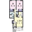 パイン グローブの間取図