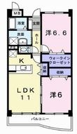 ラフィーネ弐番館の間取図