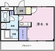 フラッツネオシティーの間取図