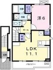 アンソレイエ飾磨　II番館の間取図