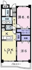 メゾン・ド・フレールの間取図