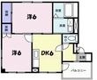 プランド－ル谷上の間取図