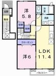 ベルコートの間取図