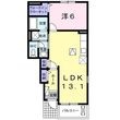 コスモグレイスCの間取図