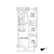 キャッスルコート岩端の間取図