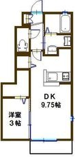 クレセントの間取図