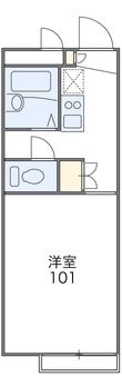 レオパレスまついの間取図
