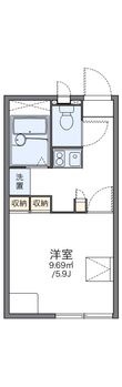 レオパレスMACS INAMIの間取図