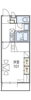 レオパレスSWEET HOMEの間取図