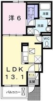 ジュワイユー・ベルIの間取図