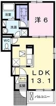 ジュワイユー・ベルIIの間取図