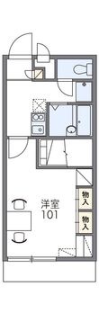 レオパレス宮南の間取図