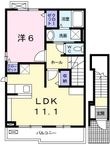 アバンツァート東浜IIの間取図