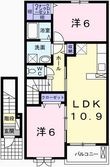 メゾン・ド・キャッスル赤穂の間取図