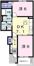 ジュピター&Mの間取図