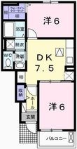 アプローズFUKUSAKIの間取図