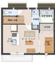 Kレジデンス駅前通IIの間取図