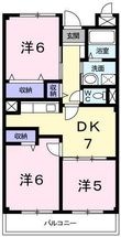シャルマン今宿の間取図