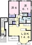 ソレイユ・セタIIの間取図