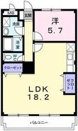 レジデンス英賀保の間取図