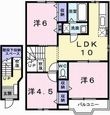 フリーデンAの間取図