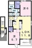 グラン フィオーレBの間取図
