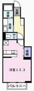 エスターブレAの間取図