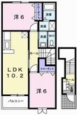 アウローラFの間取図