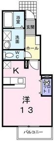サンリットハウスの間取図