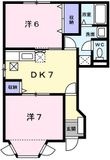 フォレストK Aの間取図