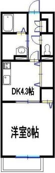 ウイング上郡の間取図