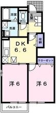 メゾン　ド　セゾンＢの間取図