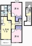 メゾン　ド　セゾンＢの間取図